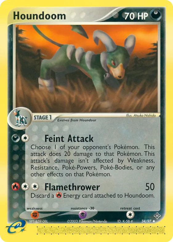 Houndoom #34 – Dragon