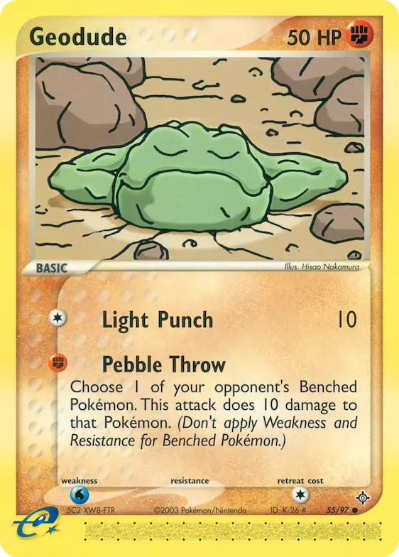 Geodude #55 – Dragon
