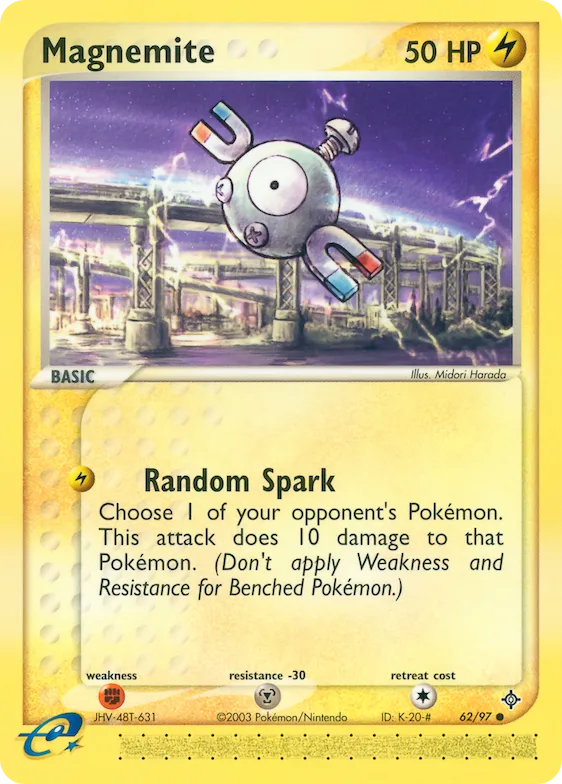 Magnemite #62 – Dragon