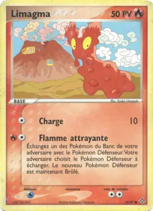 Limagma n° 72 – EX Dragon