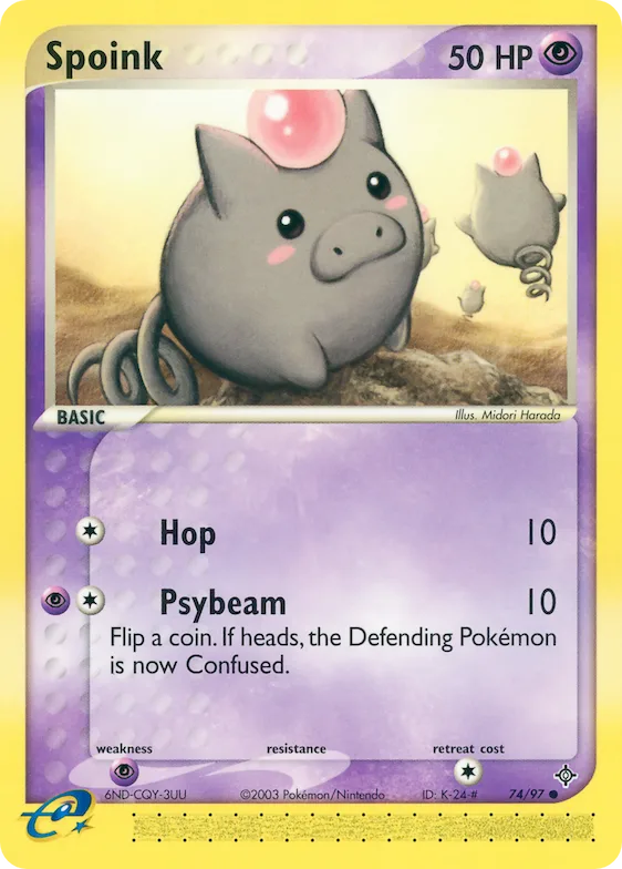 Spoink #74 – Dragon