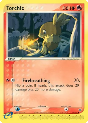 Torchic #77 – Dragon