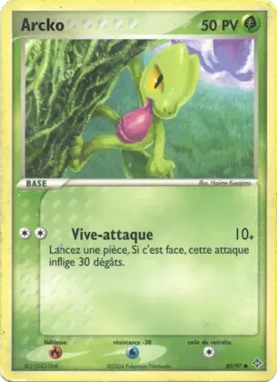 Arcko n° 80 – EX Dragon