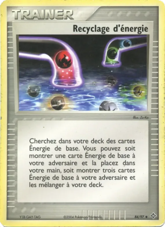 Recyclage d'énergie 84 – EX Dragon