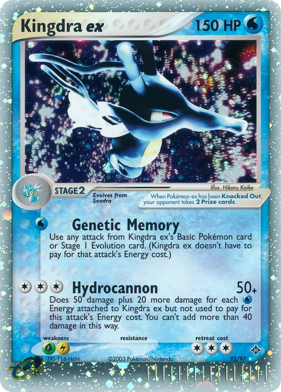 Kingdra ex #92 – Dragon