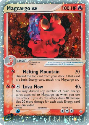 Magcargo ex #95 – Dragon