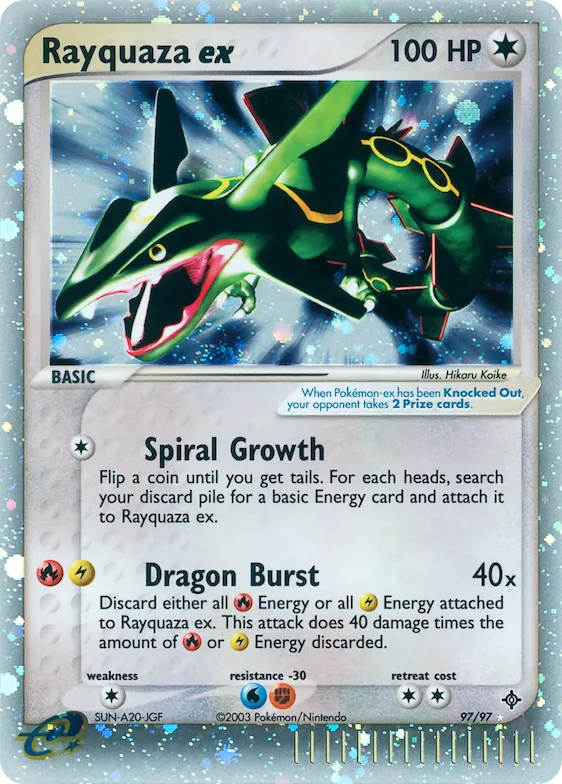 Rayquaza ex #97 – Dragon