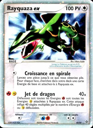 Rayquaza ex 97 – EX Dragon