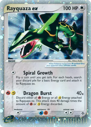 Rayquaza ex #97 – Dragon