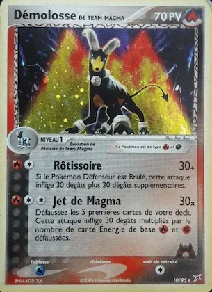 Démolosse de Team Magma n° 10 – EX Team Magma vs Team Aqua
