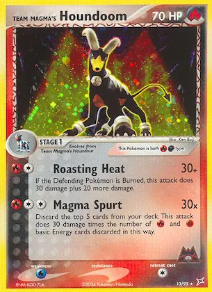 Team Magma's Houndoom #10 – Team Magma vs Team Aqua