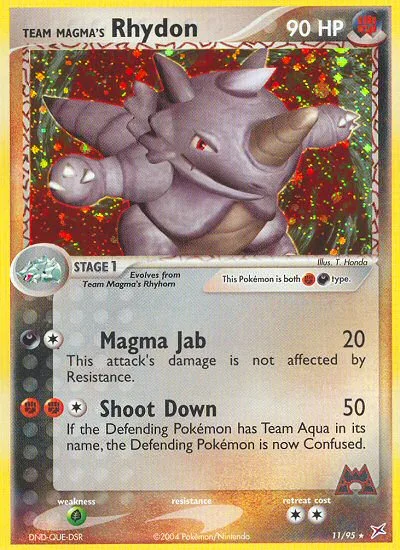 Team Magma's Rhydon #11 – Team Magma vs Team Aqua