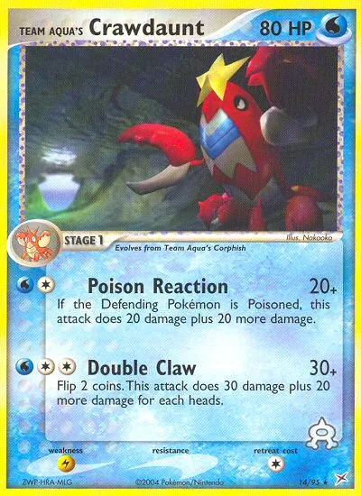 Team Aquas Krebutack 14 – EX Team Magma vs Team Aqua