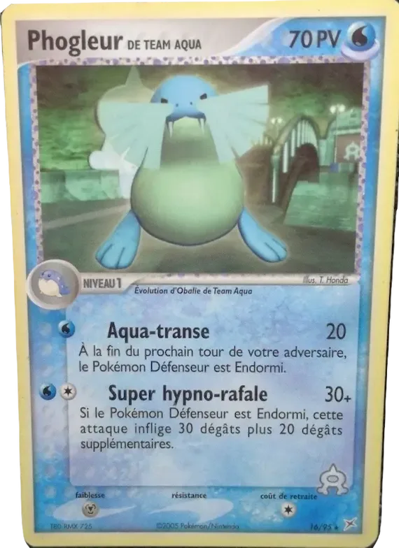 Phogleur de Team Aqua 16 – EX Team Magma vs Team Aqua