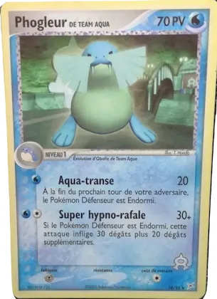 Phogleur de Team Aqua n° 16 – EX Team Magma vs Team Aqua