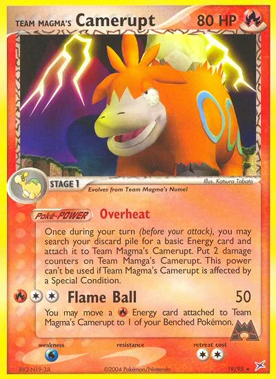 Team Magma's Camerupt #19 – Team Magma vs Team Aqua
