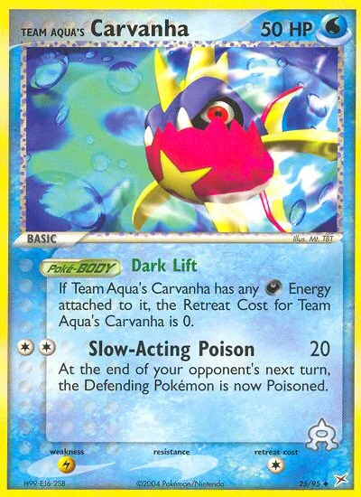 Team Aqua's Carvanha #25 – Team Magma vs Team Aqua