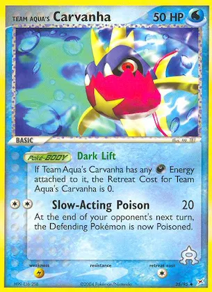 Team Aqua's Carvanha #25 – Team Magma vs Team Aqua