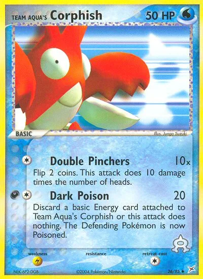 Team Aqua's Corphish #26 – Team Magma vs Team Aqua
