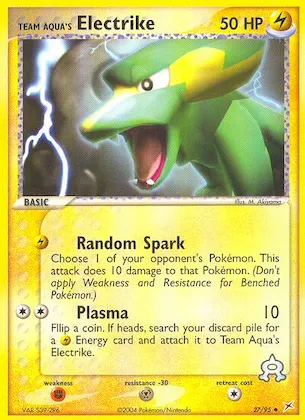 Team Aqua's Electrike #27 – Team Magma vs Team Aqua