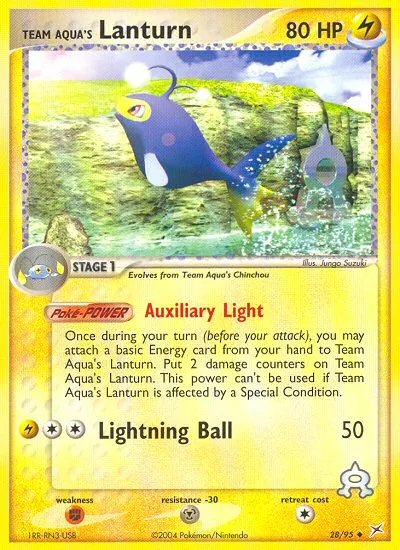 Team Aqua's Lanturn #28 – Team Magma vs Team Aqua