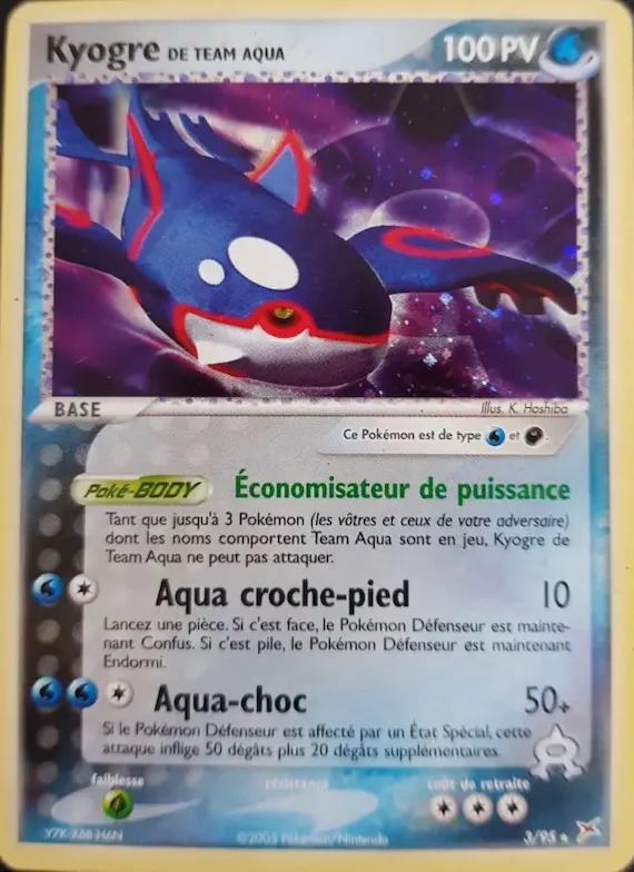 Kyogre de Team Aqua 3 – EX Team Magma vs Team Aqua