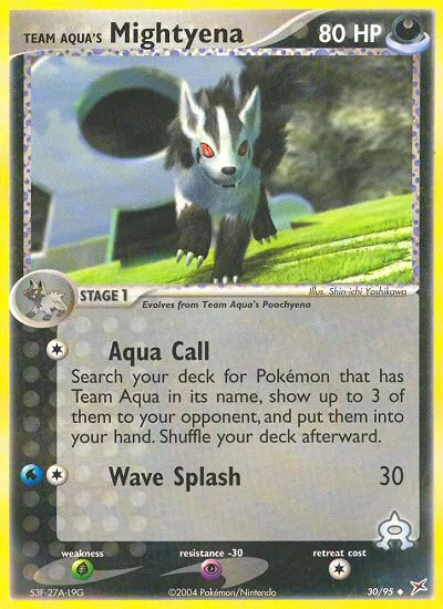 Team Aquas Magnayen 30 – EX Team Magma vs Team Aqua