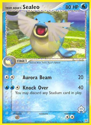 Team Aqua's Sealeo #31 – Team Magma vs Team Aqua