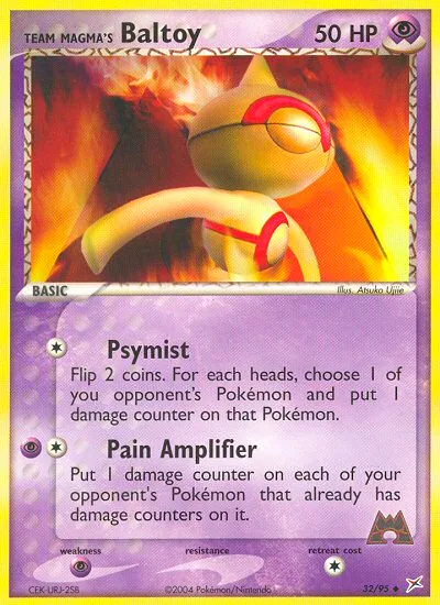 Team Magma's Baltoy #32 – Team Magma vs Team Aqua