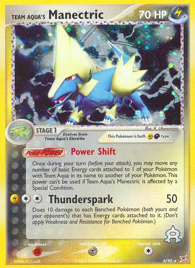 Team Aqua's Manectric #4 – Team Magma vs Team Aqua