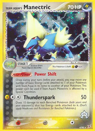 Team Aqua's Manectric #4 – Team Magma vs Team Aqua