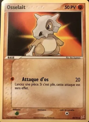 Osselait n° 40 – EX Team Magma vs Team Aqua