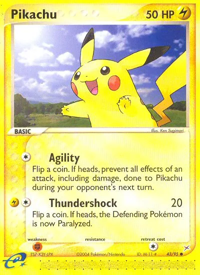 Pikachu 43 – EX Team Magma vs Team Aqua