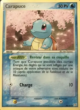Carapuce n° 46 – EX Team Magma vs Team Aqua