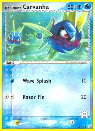 Team Aqua's Carvanha #48 – Team Magma vs Team Aqua