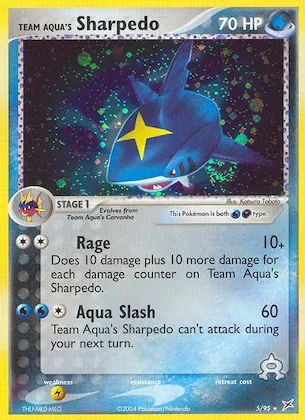 Team Aqua's Sharpedo #5 – Team Magma vs Team Aqua