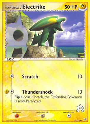 Team Aqua's Electrike #52 – Team Magma vs Team Aqua