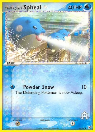 Team Aqua's Spheal #56 – Team Magma vs Team Aqua