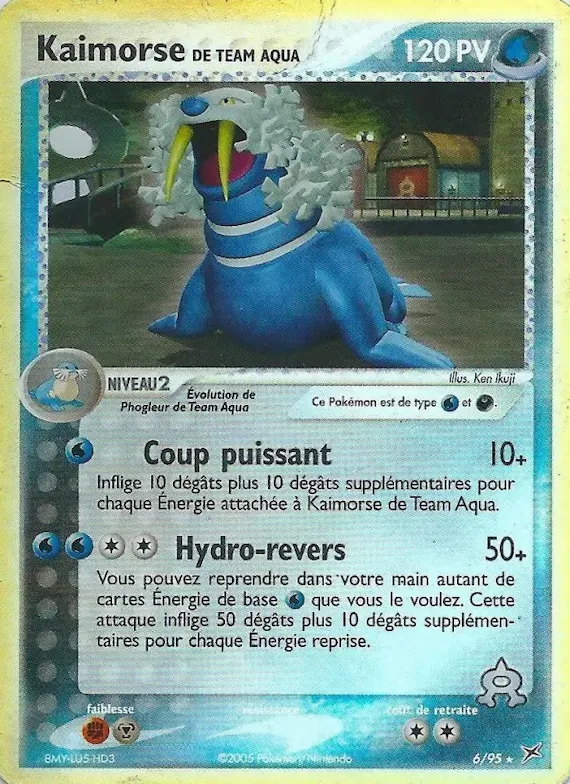 Kaimorse de Team Aqua 6 – EX Team Magma vs Team Aqua