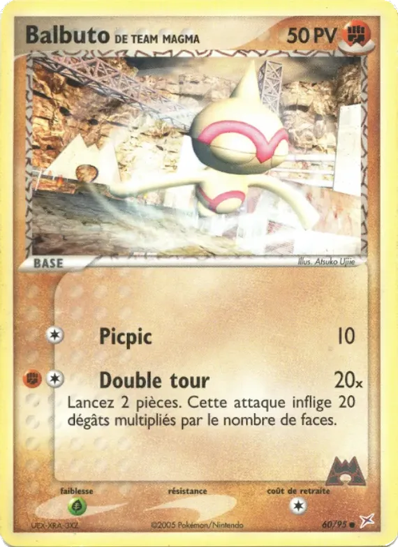 Balbuto de Team Magma 60 – EX Team Magma vs Team Aqua