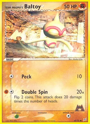 Team Magma's Baltoy #60 – Team Magma vs Team Aqua