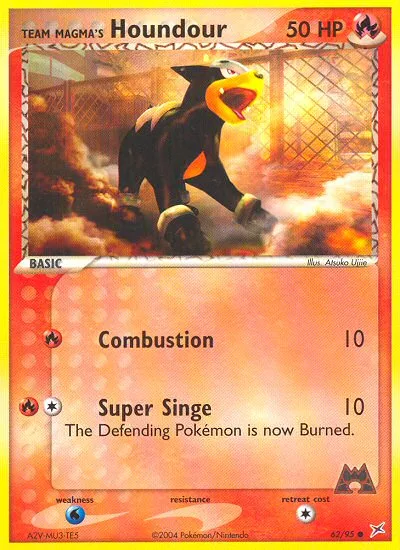 Team Magma's Houndour #62 – Team Magma vs Team Aqua