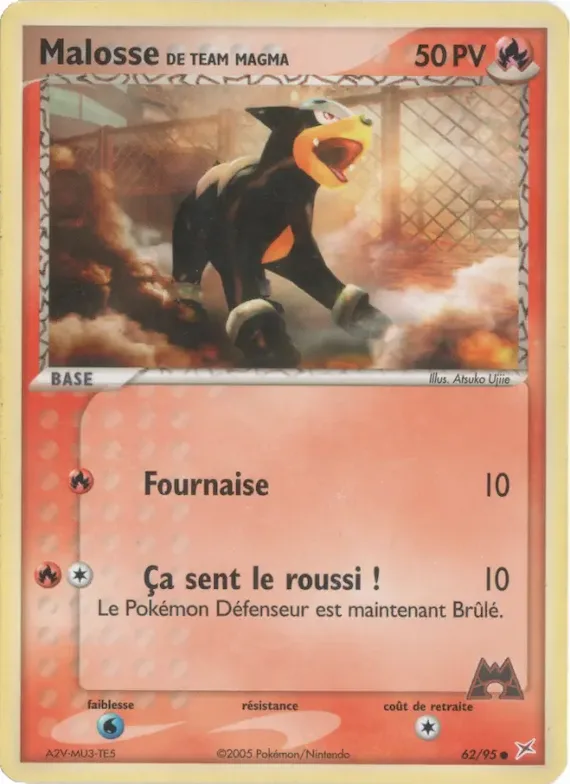 Malosse de Team Magma 62 – EX Team Magma vs Team Aqua