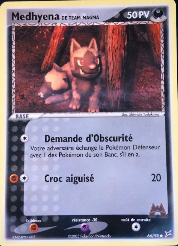 Medhyena de Team Magma 66 – EX Team Magma vs Team Aqua