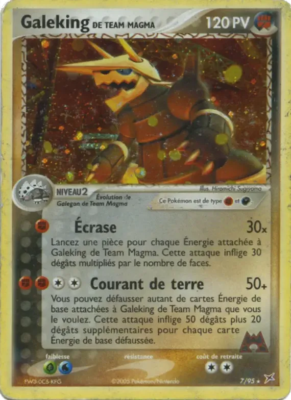 Galeking de Team Magma 7 – EX Team Magma vs Team Aqua