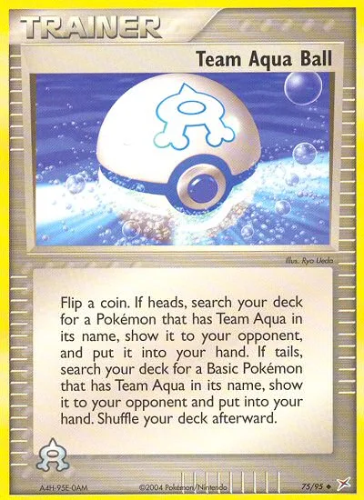 Team Aqua Ball #75 – Team Magma vs Team Aqua