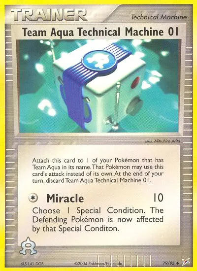 Team Aqua Technical Machine 01 #79 – Team Magma vs Team Aqua