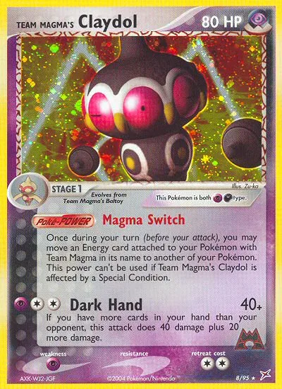 Team Magma's Claydol #8 – Team Magma vs Team Aqua