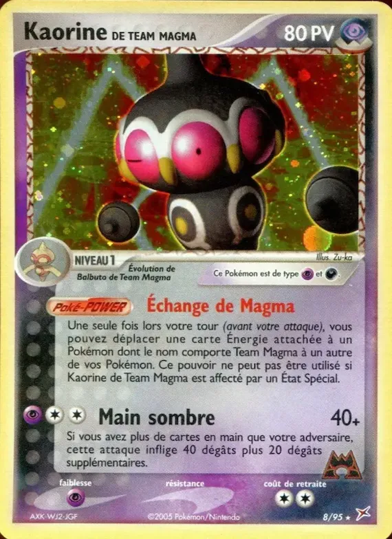 Kaorine de Team Magma 8 – EX Team Magma vs Team Aqua