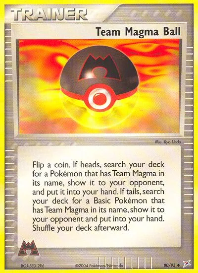 Team Magma Ball #80 – Team Magma vs Team Aqua